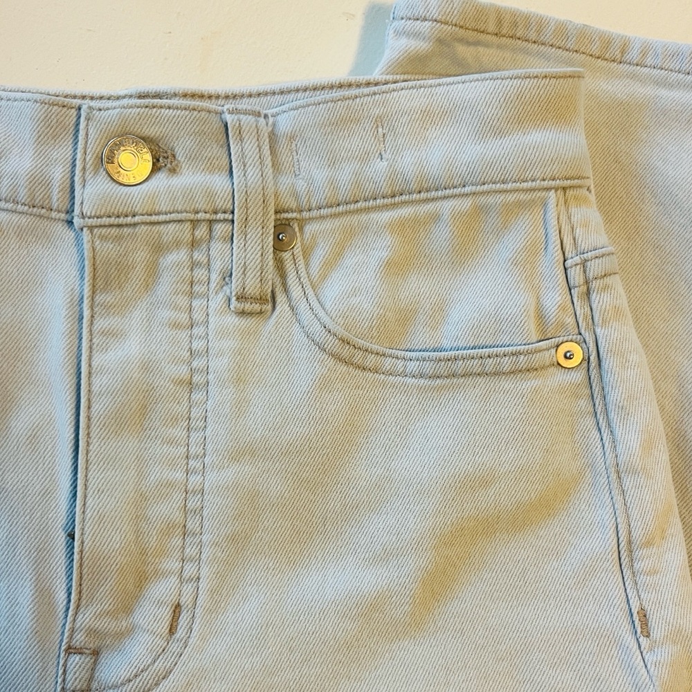 Madewell The Mom Jean High-Waisted in Bloomfield Wash Size 24 - Picture 2 of 7